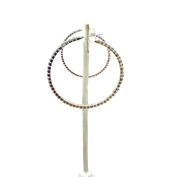 Lightweight CZ Hoops
