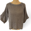 Jacky Cotton Crochet Knit Sweater