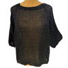 Jacky Cotton Crochet Knit Sweater