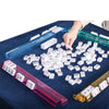 Set of 4 Modern Mahj Jong Rack with Pushers (Colorful or Clear)