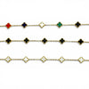 Dainty Five Station Clover Bracelet