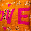 Love Bandana Quilted Tote Bag