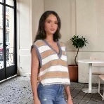 Slate Sleeveless Sweater