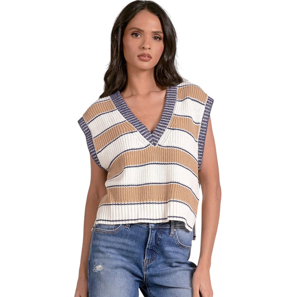 Slate Sleeveless Sweater