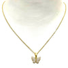 Pave Butterfly Necklace