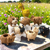 Coco Coir Adorable Animal Pots
