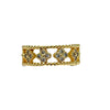 Gold Clover Eternity Band