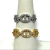 Pave Link Ring