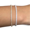 18K Gold Dipped Delicate Tennis Chain Bracelet