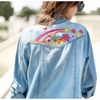 To The Moon and Back Denim Shirt