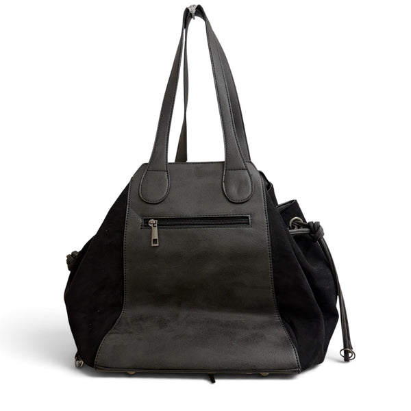 Fringe Knot Hobo Bag