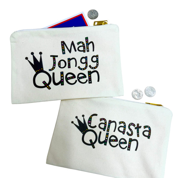 Canasta & Mah Jongg Queen Pouches