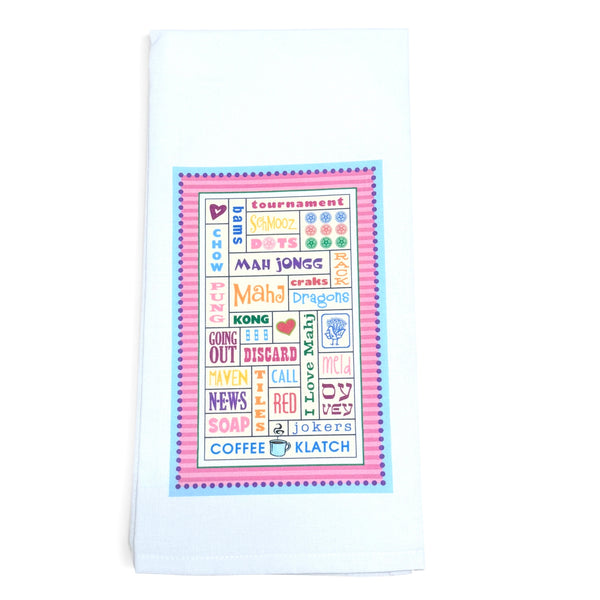 Mah Jongg Kitchen Towel