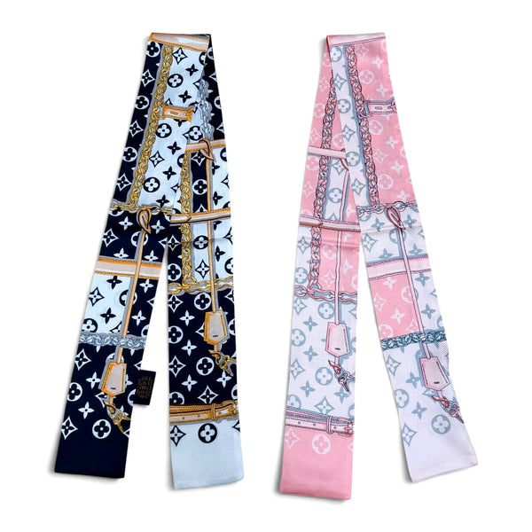 Designer-Like Silk Twilly's
