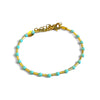 Brazilian Gold and Bead Bracelets