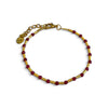 Brazilian Gold and Bead Bracelets