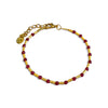 Brazilian Gold and Bead Bracelets