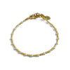 Brazilian Gold and Bead Bracelets