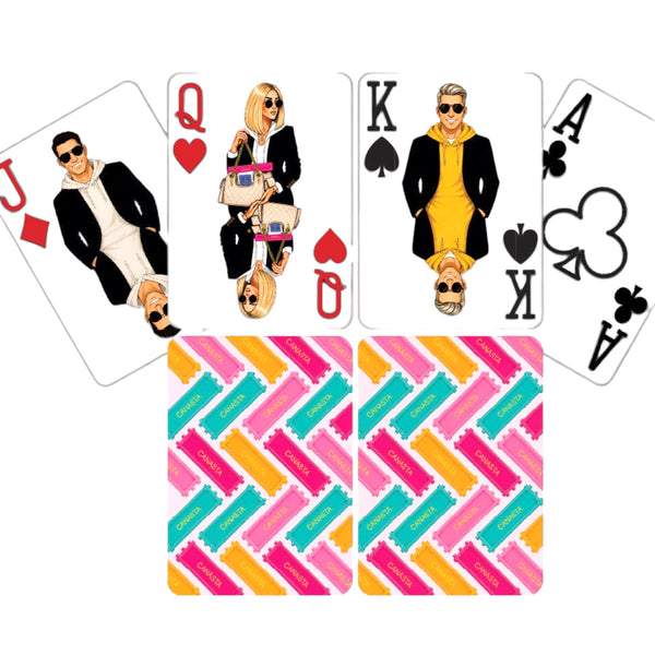 Themed Playing Cards- 2 Deck Set