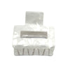 White Pearl Rectangle Hair Clip from Paris