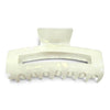 White Pearl Rectangle Hair Clips from Paris