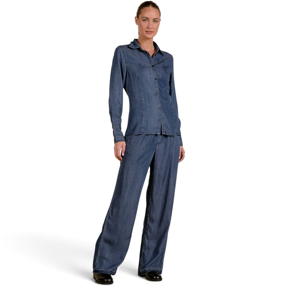 Elan Drawstring Denim Pants