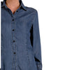 Elan Navy Wash Collared Button Up