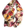 Colorful Floral Embroidered Scarves