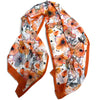 Colorful Floral Embroidered Scarves