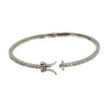 Double Sided CZ Stackable Bangle Bracelet