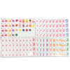 Fun Mahjong Tiles With Pink Hearts For Dots