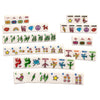 Fun Colorful Retro Pop Art Mahjong Tiles