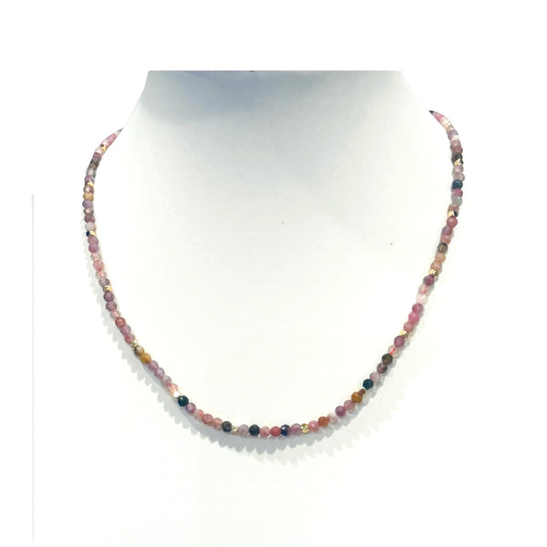 Semi Precious Stone Bead Necklace