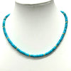 Turquoise Roundelle Beaded Necklace
