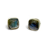 Sterling Silver and Labradorite Stone Earrings