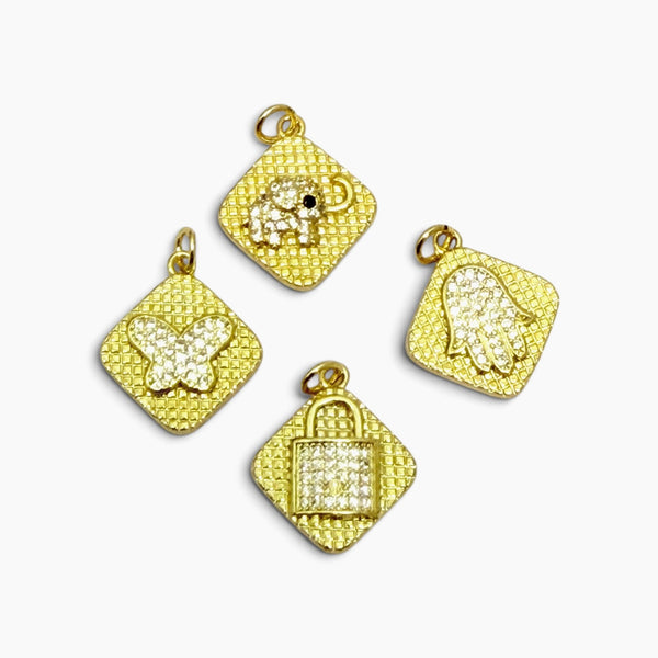 18K Gold Filled Charms