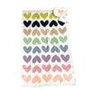 Blush Hearts Cotton Travel Blanket And Eye Mask Set