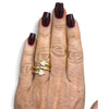 CZ Arrow Shape Adjustable Ring