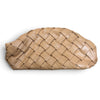Woven Dumpling Clutch Bag