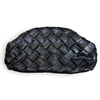 Woven Dumpling Clutch Bag