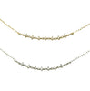 Gemma Marquis and Round Cut CZ Necklace