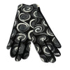 Embroidered Swirl Yarn Smart Touch Gloves