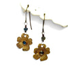 Anna Pavlova Lace Gemstone Flower Earrings