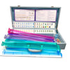 Martini Hour Mahjong Set In Pearlized Blue
