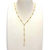 Arianna Two Strand or Y Design Diamonds By The Yard Necklace