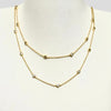 Arianna Two Strand or Y Design Diamonds By The Yard Necklace