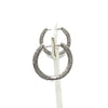 CZ Pave Huggie Hoops