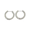 CZ Pave Huggie Hoops