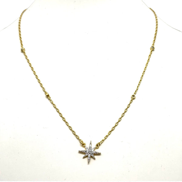Starburst Pendant Necklace