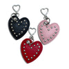 Heart Studded Keychain